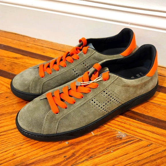 Hogan Men's Sneakers Military Green Size 8 Men's - Picture 1 of 7